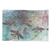 星空に浮かぶ青銅のトンボ 枕カバー (裏面)