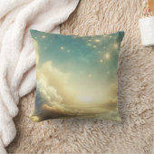 星空に輝く星 クッション (ブランケット)