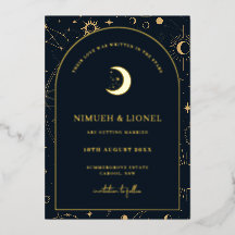 星空に願いを込めて Save the Date  フォイル