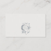 星空のおむつラッフルベビーシャワー エンクロージャーカード (裏面)