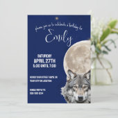 星空のオオカミと満月 招待状 (スタンド正面)