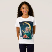 星空のクリスマスナイト Tシャツ (正面フル)