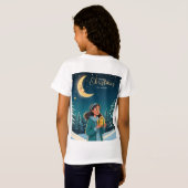 星空のクリスマスナイト Tシャツ (裏面フル)