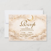 星空のゴールドのキンセアニエラ 出欠カード (正面)