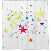 星空のシャワーカーテン シャワーカーテン (正面)