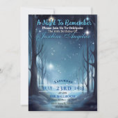 星空のスイート16招待状 招待状 (正面)