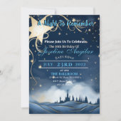 星空のスイート16招待状 招待状 (正面)