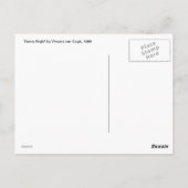 星空のナイトアート ポストカード (裏面)