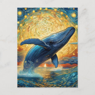 星空のナイトクジラ ポストカード