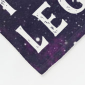 星空のナイトゲーマービデオゲームキッズパーソナライズされたズ フリースブランケット (角)