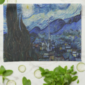 星空のナイトタオル キッチンタオル (折り畳み)