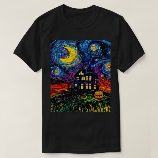 星空のハニング Tシャツ (デザイン正面)
