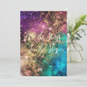 星空のバレンタインデーカード シーズンカード (スタンド正面)