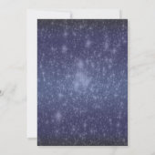 星空のプロム招待状 招待状 (裏面)