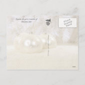 星空のホワイトクリスマス シーズンポストカード (裏面)