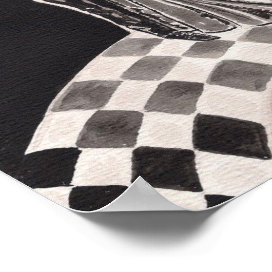 星空のポスターに私を踊る ポスター (角)