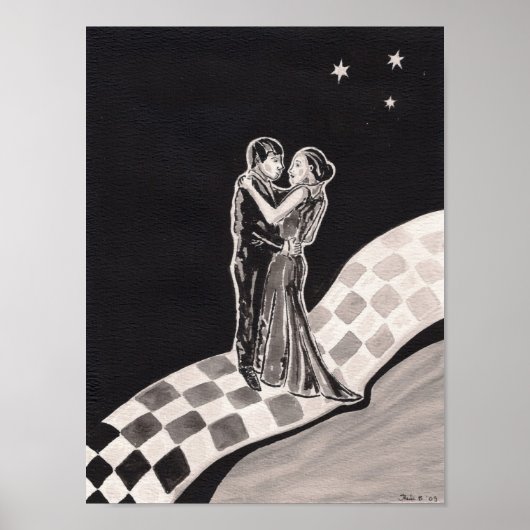 星空のポスターに私を踊る ポスター (正面)