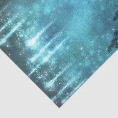 星空のライトと田舎の風情あふれる松の木のパッケージング 薄葉紙 (詳細)