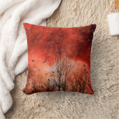 星空のレッドナイト クッション (ブランケット)