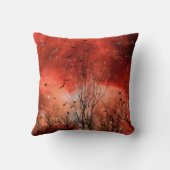 星空のレッドナイト クッション (裏面)