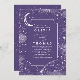 星空の三日月のリハーサルディナー 招待状