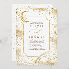 星空の三日月のリハーサルディナー 招待状