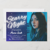 星空の下での招待状 - 星空の下で 招待状 (正面)