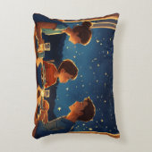 星空の下で アクセントクッション (正面(垂直))