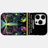 星空の下で、二つの好奇心 Case-Mate iPhoneケース (裏面 (横))