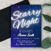 星空の下で - 星の下で 招待状