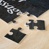 星空の下のライオン ジグソーパズル (側面)