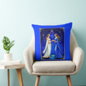星空の下の双生児 クッション (椅子)