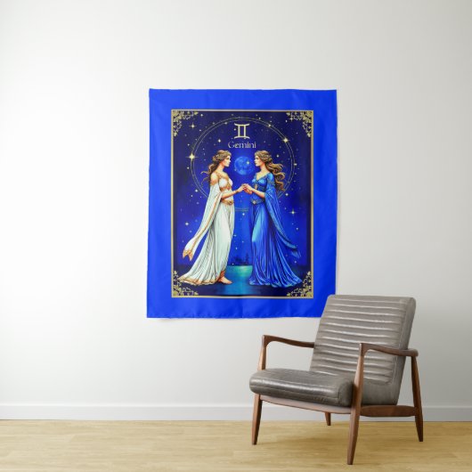 星空の下の双生児 タペストリー (インサイチュ)