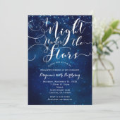 星空の下の夜 満点の青い空 招待状 (スタンド正面)