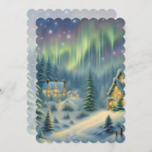 星空の下の森の魔法のクリスマスナイト