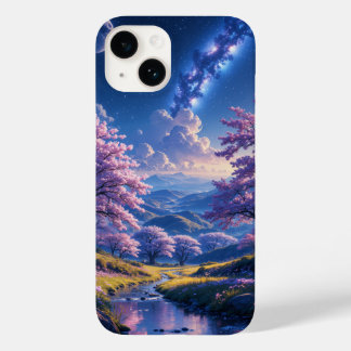 星空の下の花 Case-Mate iPhone 14ケース