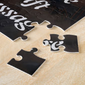 星空の下の象 ジグソーパズル (側面)