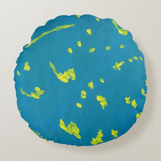 星空の円枕 ラウンドクッション (正面)