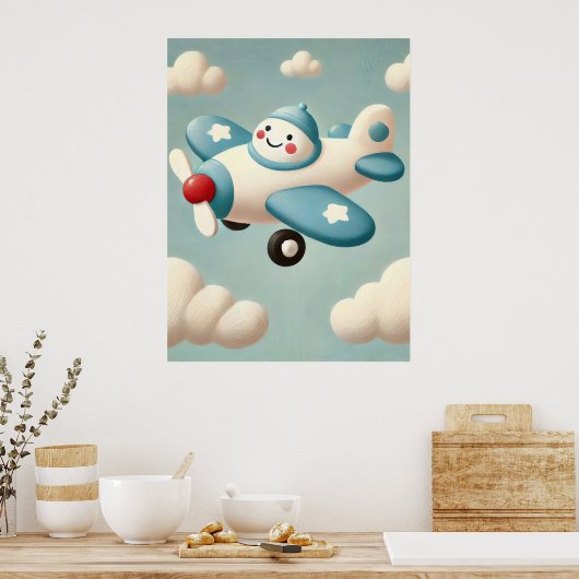 星空の冒険 ポスター (キッチン)