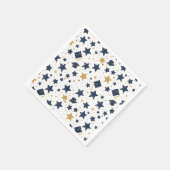 星空の卒業お祝い スタンダードカクテルナプキン (角)