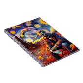 星空の反射ノートブック – Columbus Day ノートブック (右側)