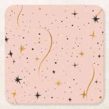 星空の園区 – 星模様のコースター