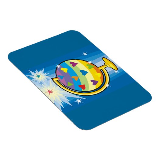 星空の地球 –  マグネット (右側)