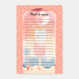 星空の夏のトロピカルナイト ポストイット