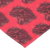 星空の夜にランニングの牛と赤いテーブルクロス テーブルクロス (アングル)