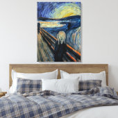 星空の夜に叫ぶ キャンバスプリント (インサイチュ (寝室))