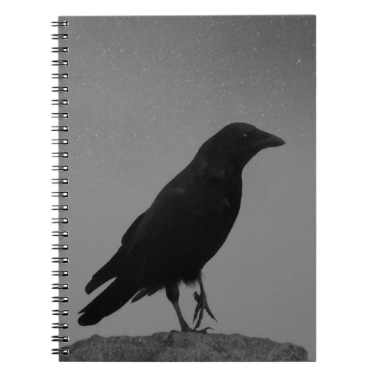 星空の夜に鳴く ノートブック (正面)