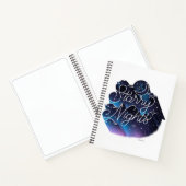 星空の夜のスケッ空白のチブック/ 8.5x11 ノートブック (内部)