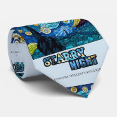星空の夜のネクタイ ネクタイ (ロール)