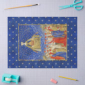 星空の夜のハートの女王バレンタインデー 薄葉紙 (クラフト)